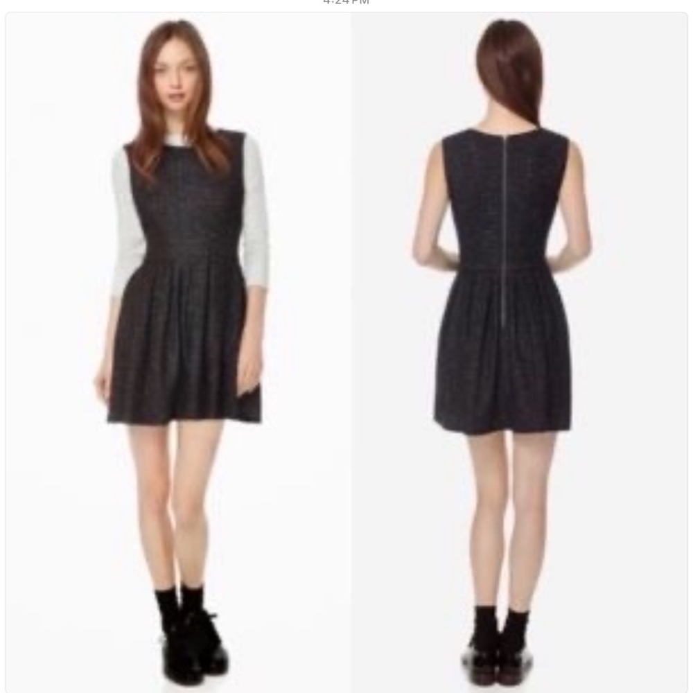 ARITZIA TALULA Black Charcoal Casual Dress
